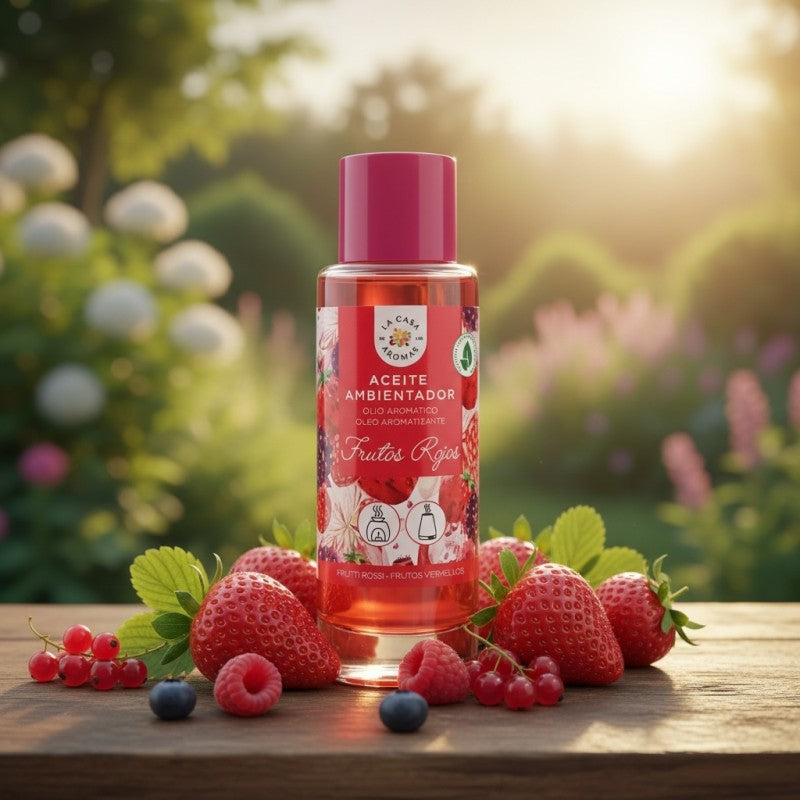 Huile Aromatique Fruits Rouge 50ml - La casa de Los Aromas