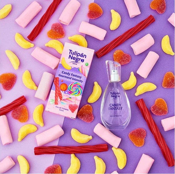 EAU DE TOILETTE CANDY FANTASY 50ML. TULIPAN NEGRO