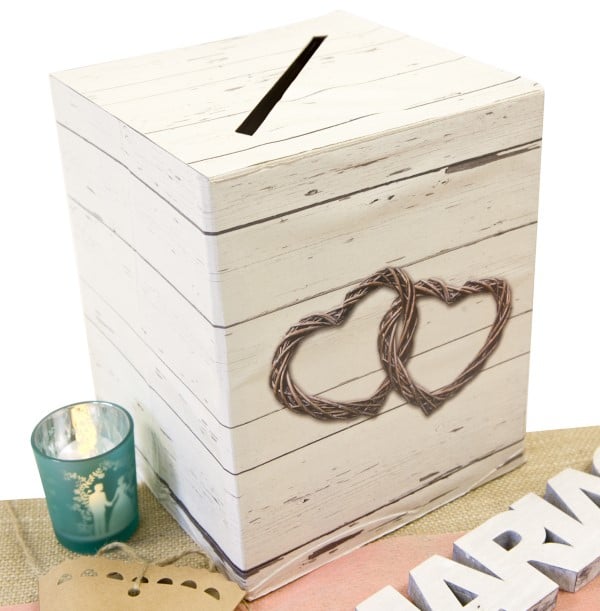 Urne / Tirelire double Coeur - pièce