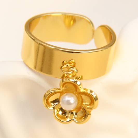 Bague Breloque Étoile De Mer – Élégance Marine Inoxydable