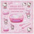 Ensemble boîte à sandwich Hello Kitty Licorne + couverts