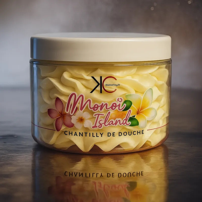 Chantilly de douche Monoï Island - Kcosmetique