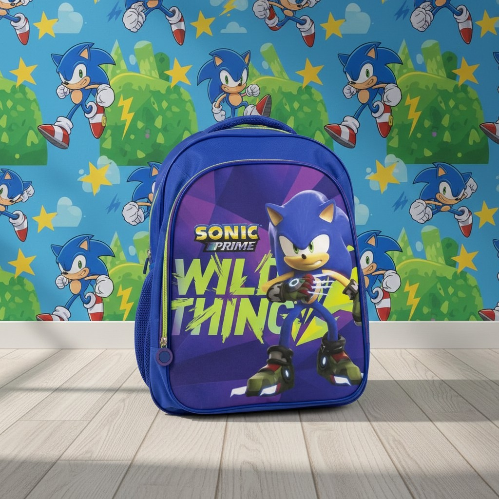 Sac d'école Sonic le Hérisson Wild Thing, 41 cm
