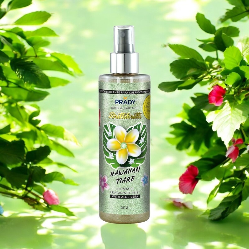 BRUME SCINTILLANTE CORPS ET CHEVEUX HAWAÏ TIARE 250ML