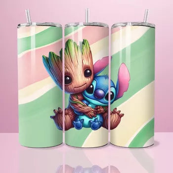 Stitch x Groot - Thermos 590ml
