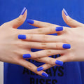 Feuilles de Gel - Bleu Royal - Nooves Nails