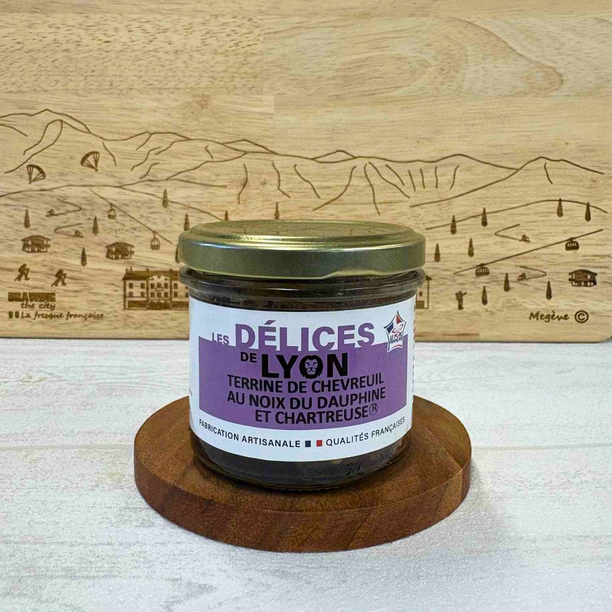 Terrine de chevreuil aux noix du Dauphiné et chartreuse