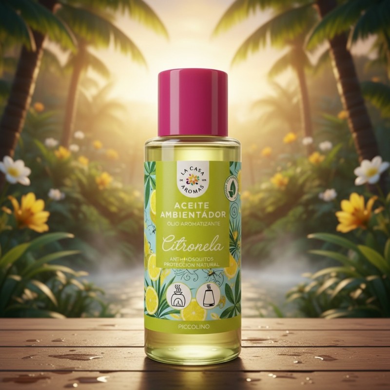 Huile Aromatique Citronelle 50ml - La casa de Los Aromas