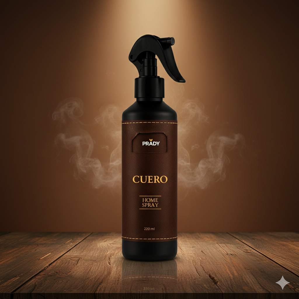 DÉSODORISANT SPRAY CUERO 220ML. PRADY