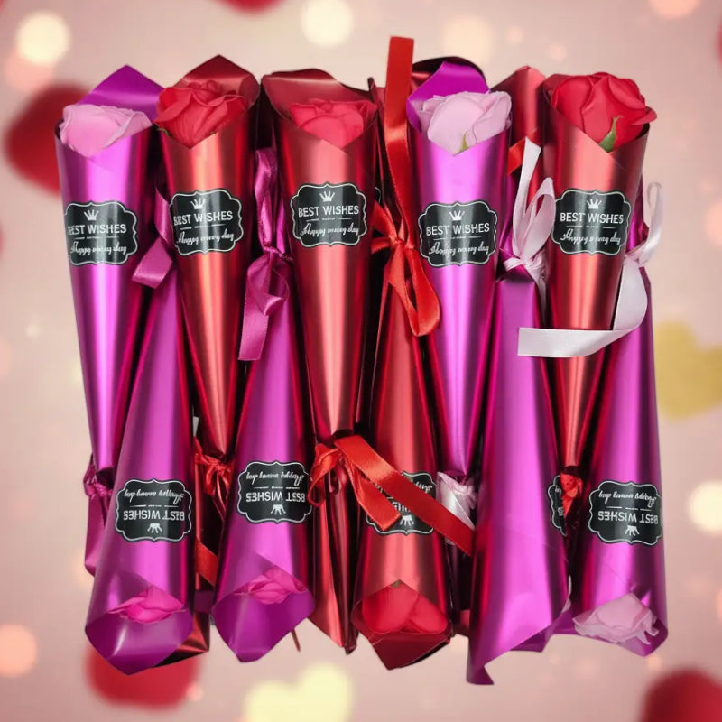 Rose Décorative “Éclat Permanent” – Spéciale Saint-Valentin