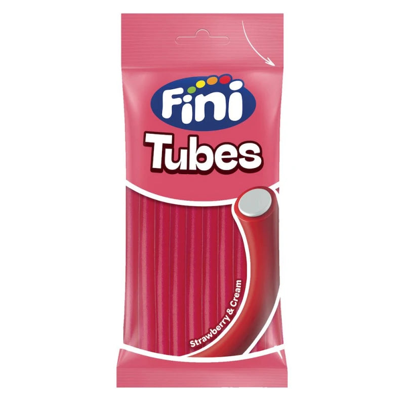Sachet Fini 80 gr Bâton fraise lisse
