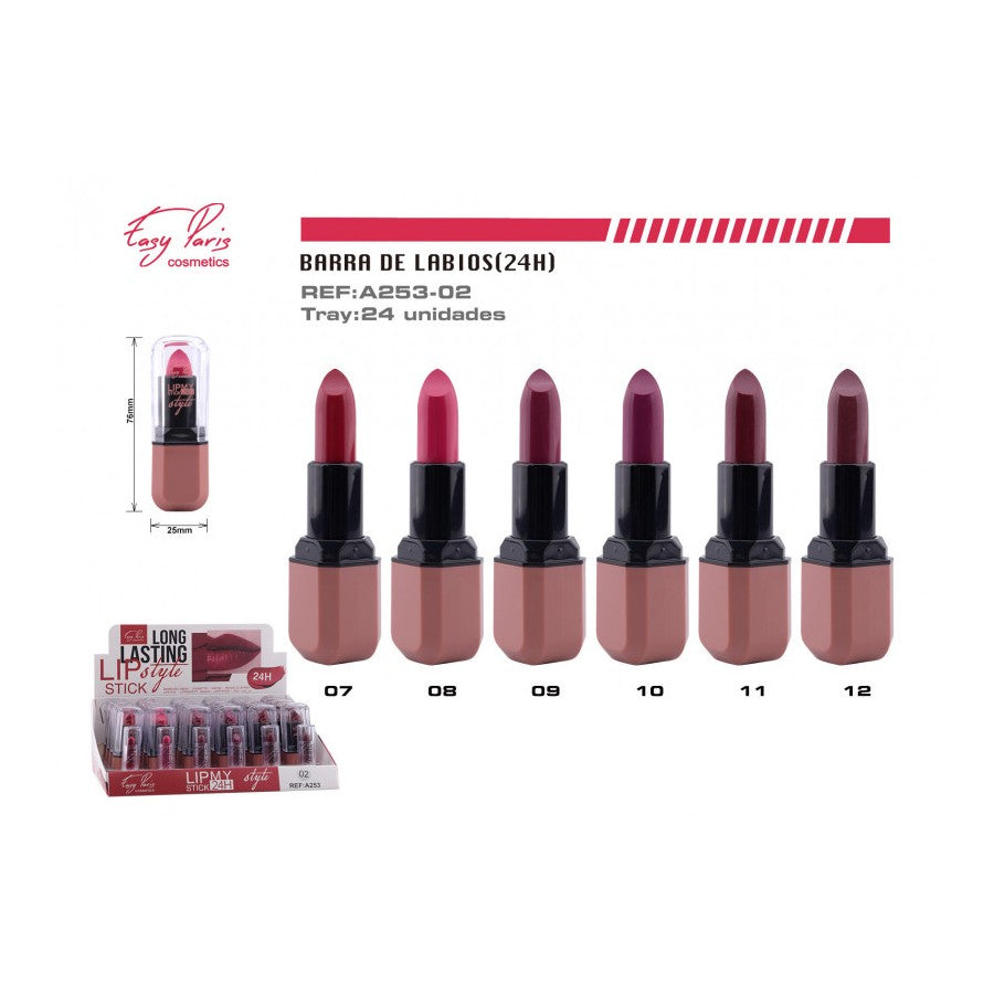 Rouge à lèvres longue tenue 24h