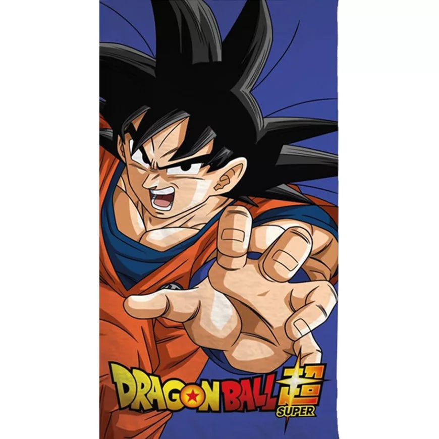 Serviette de bain/de plage Dragon Ball Battle Mode 70x140cm (Séchage rapide