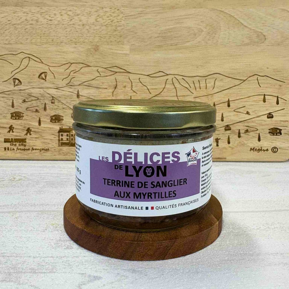 Terrine de sanglier aux myrtilles