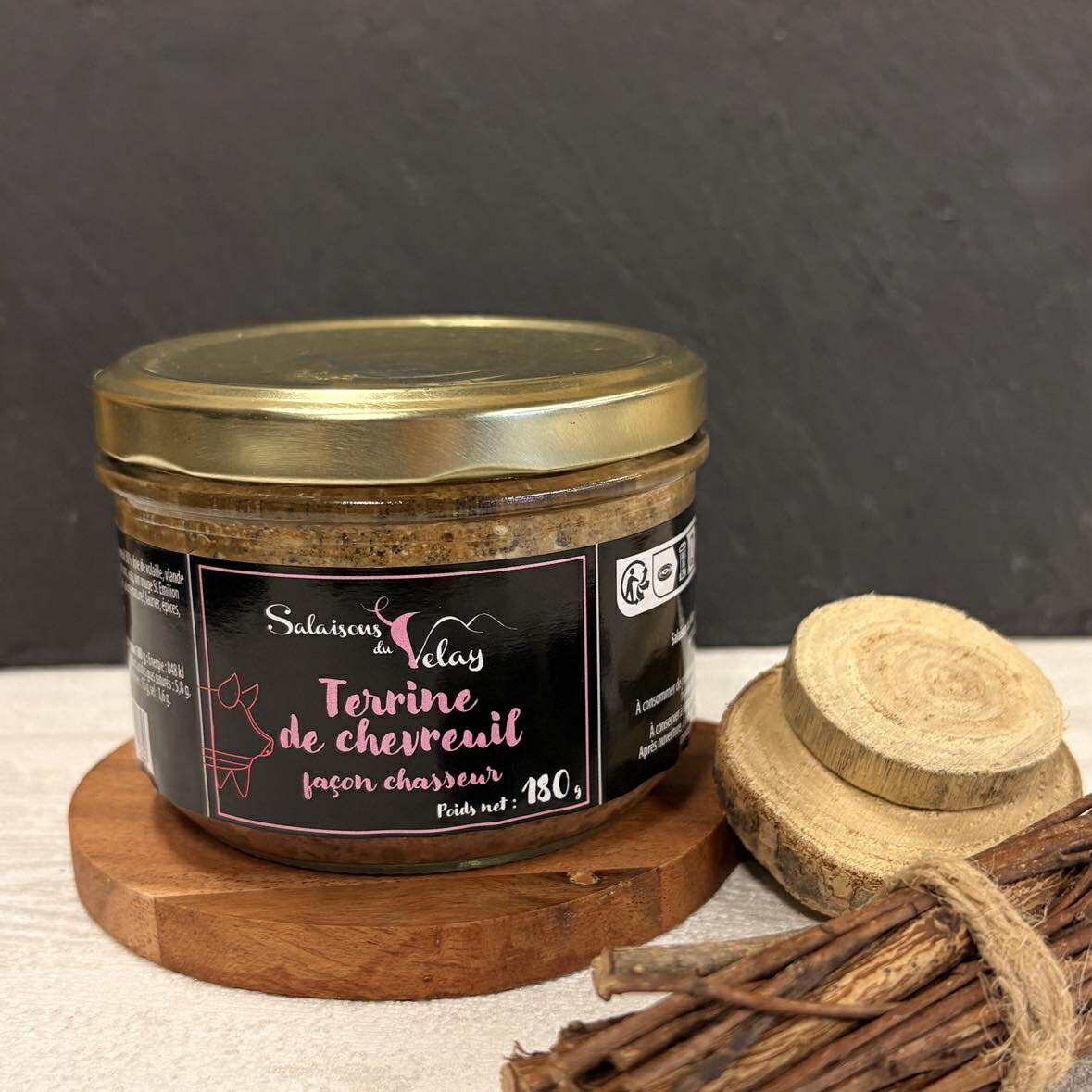 Terrine de Chevreuil façon chasseur