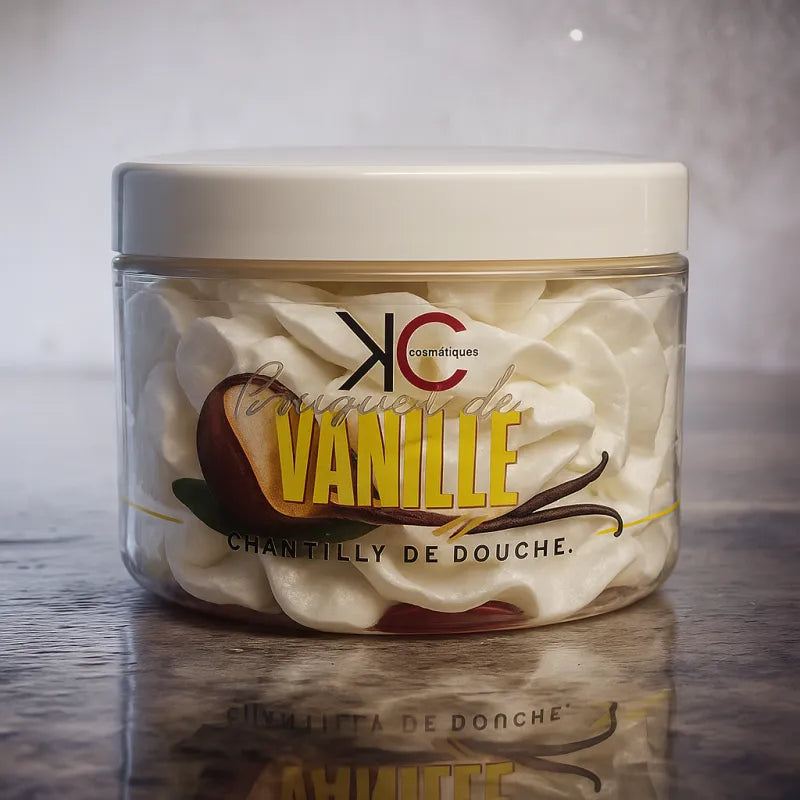 Chantilly de douche Vanille Karité - Kcosmetique