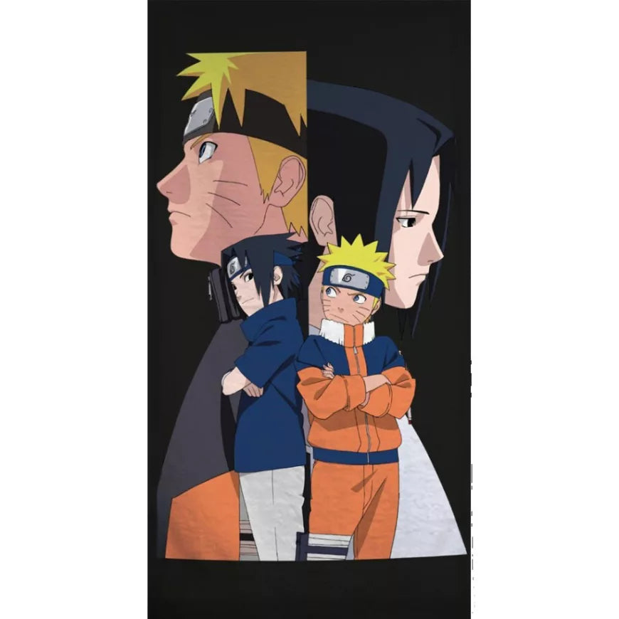Serviette de bain/de plage Naruto Rivals 70x140cm (Séchage rapide)