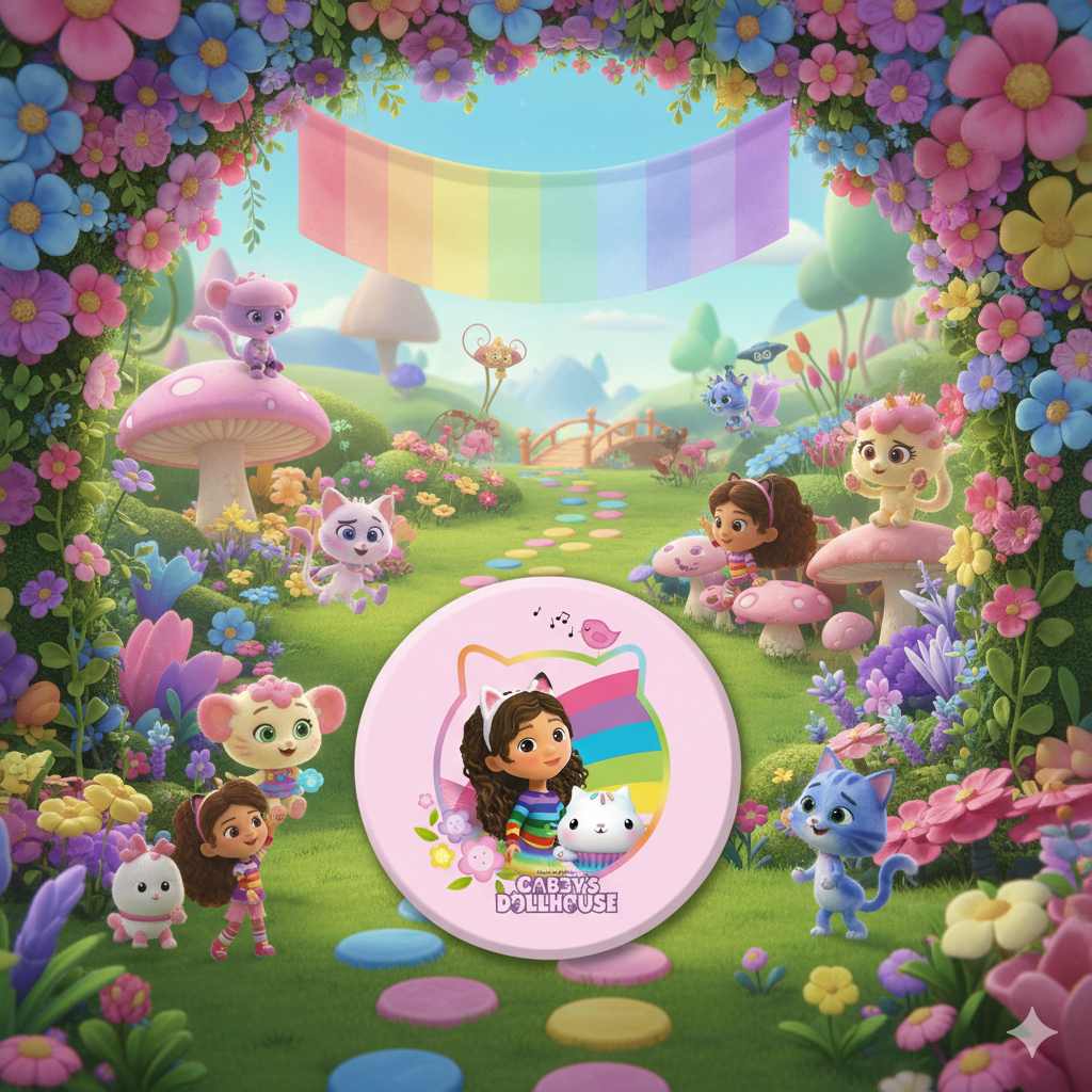 Coussin décoratif en forme d'oiseau pour maison de poupée Gabi, 40 cm