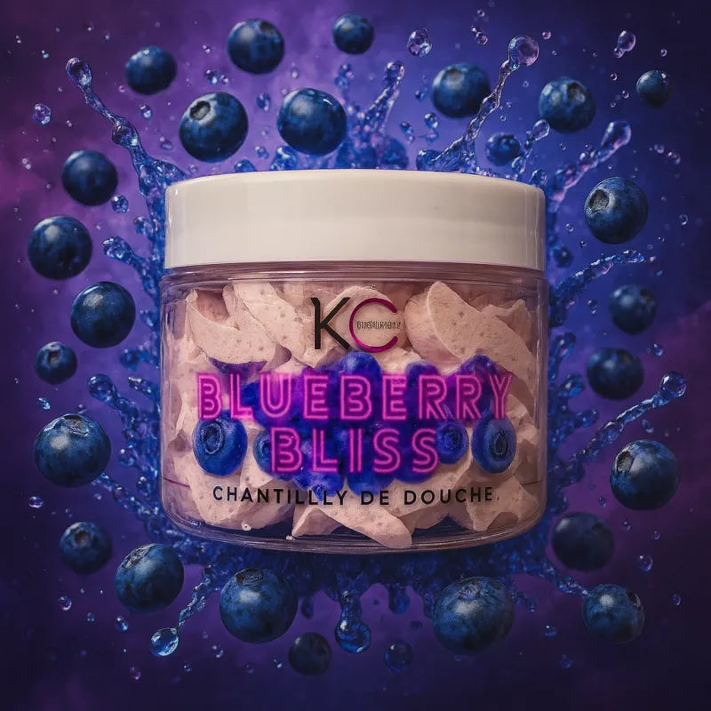 Chantilly de douche Blueberry Bliss - Kcosmetique