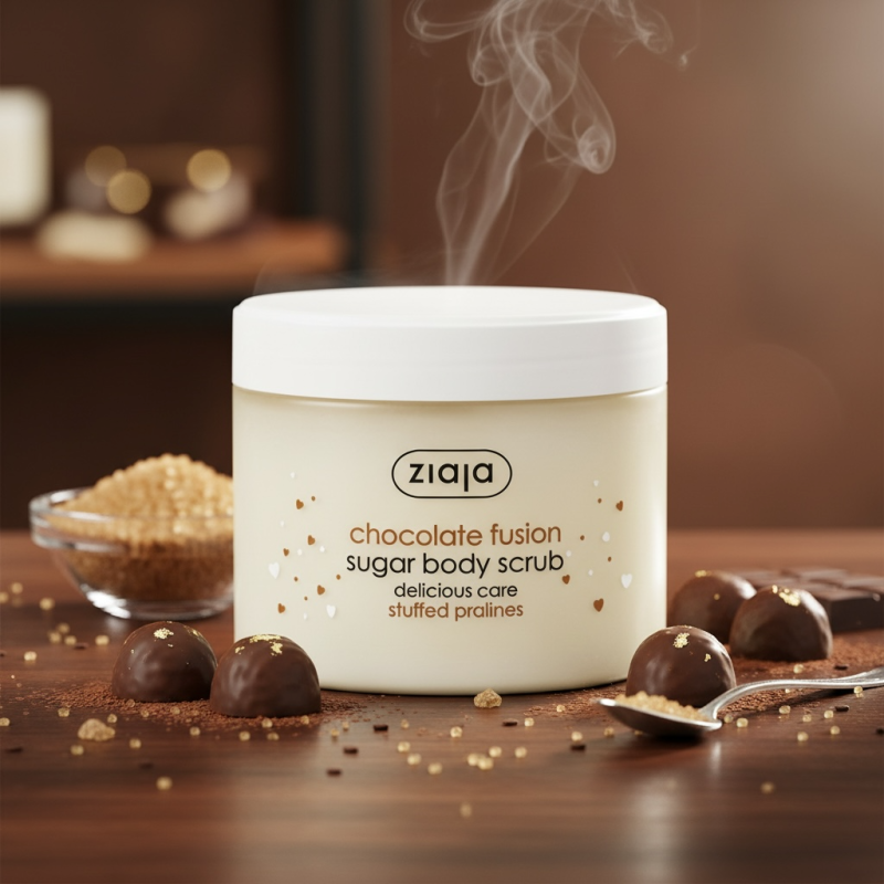 Gommage Corporel Chocolat Praliné 300ml - Ziaja