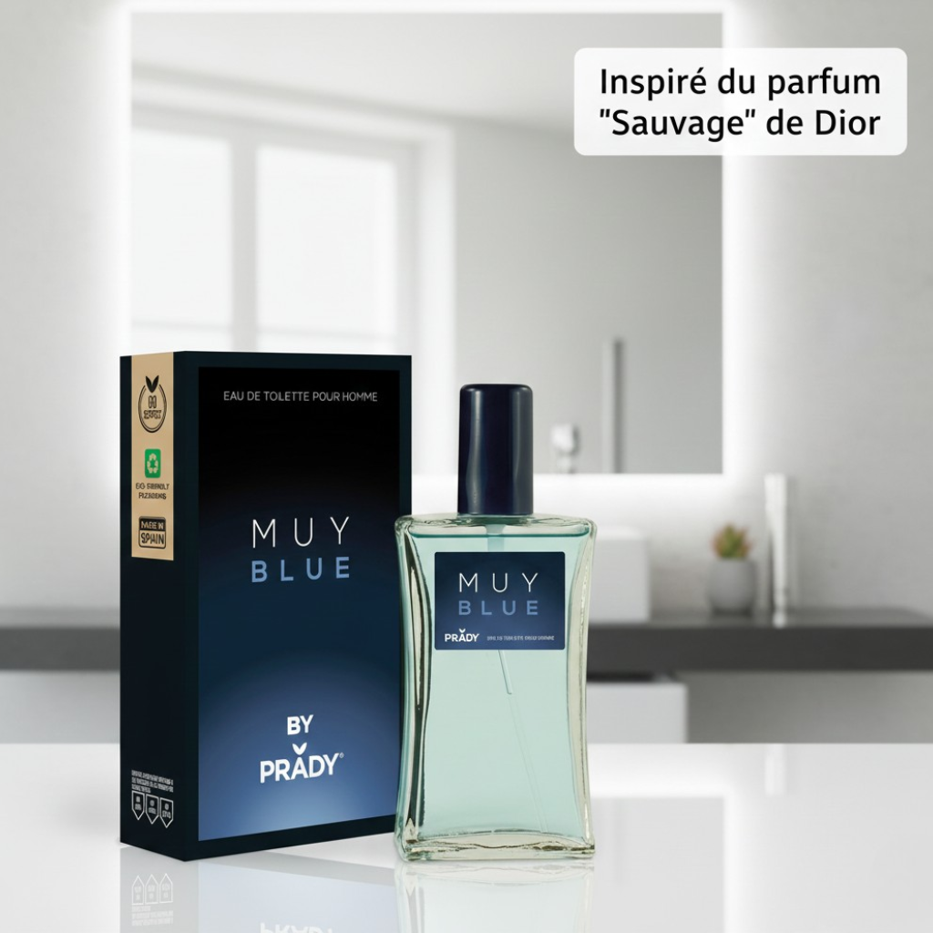 TRÈS BLEU POUR HOMME EAU DE TOILETTE 90ML
