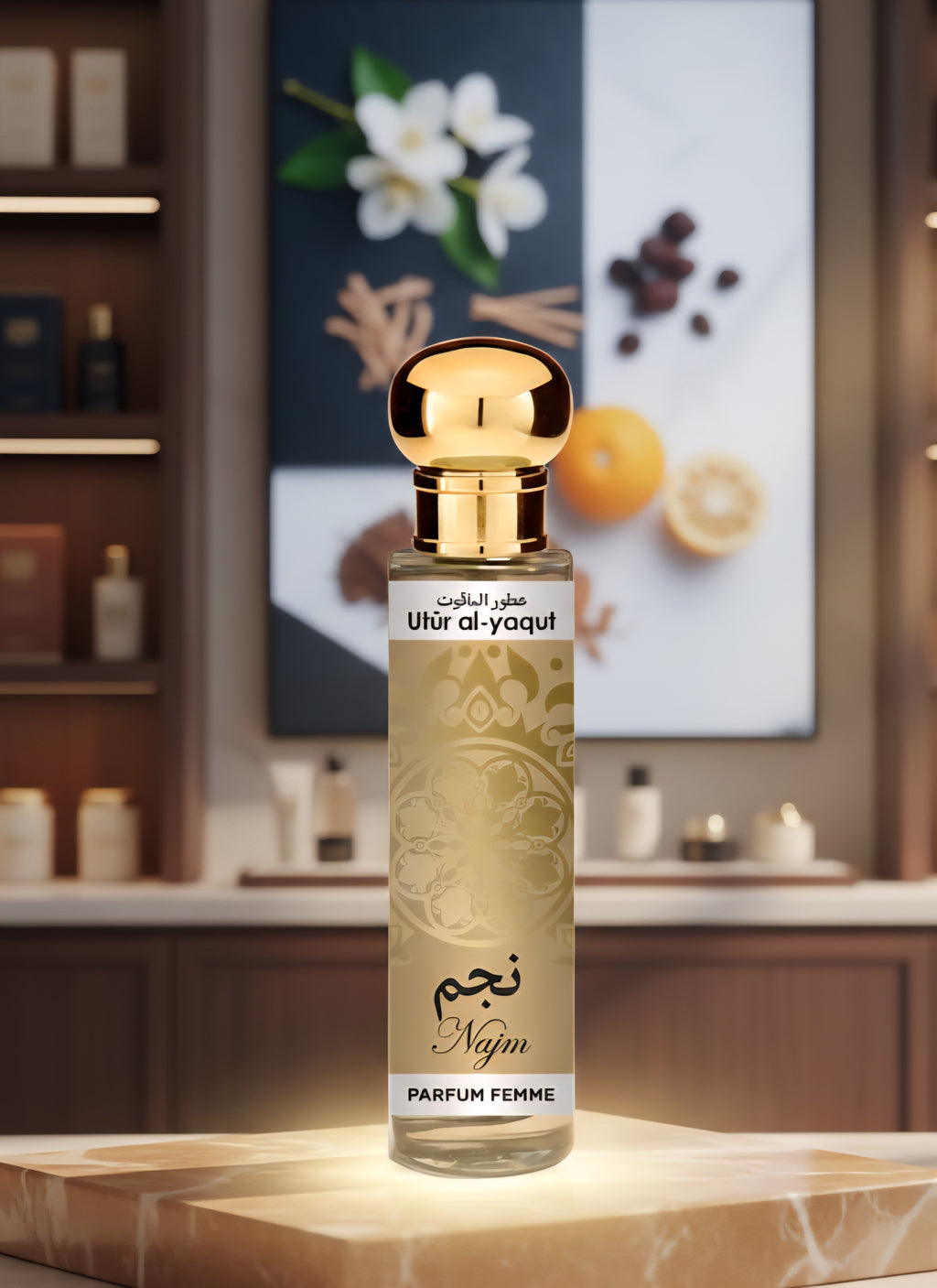 Eau de parfum NAJM pour femme 30ml – UTUR AL YAQU