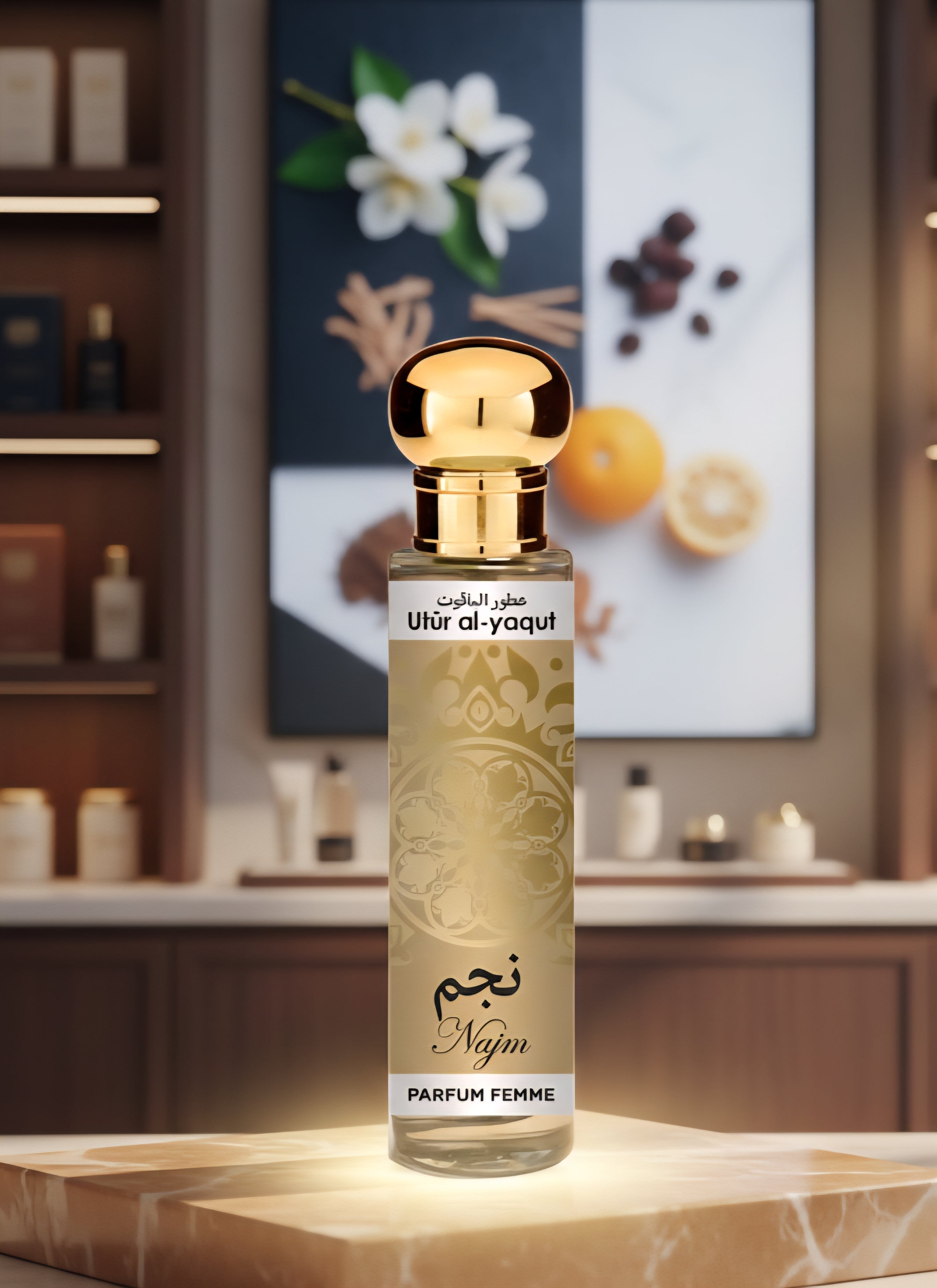 Eau de parfum NAJM pour femme 30ml – UTUR AL YAQU