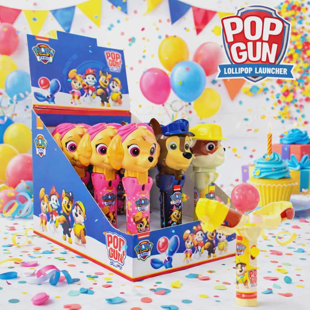 Sucettes Pop Ups Pat' Patrouille assorties