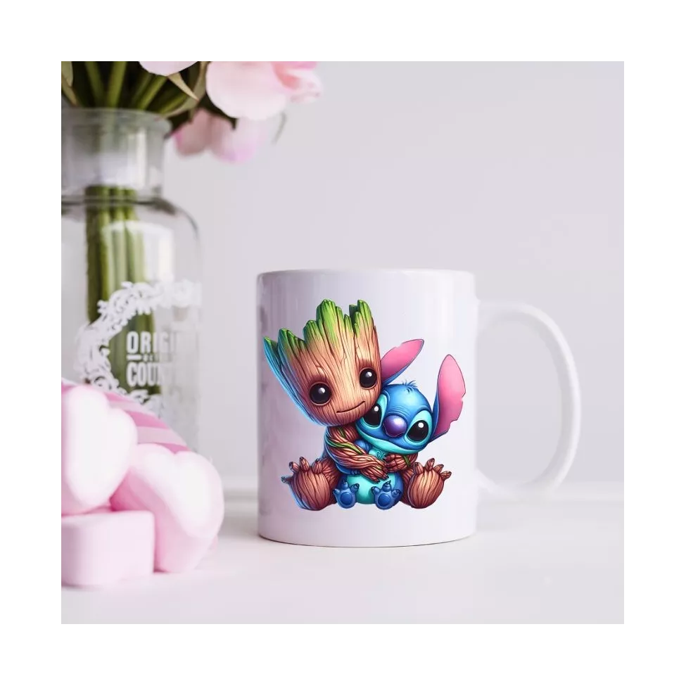 Groot x Stitch - Mug