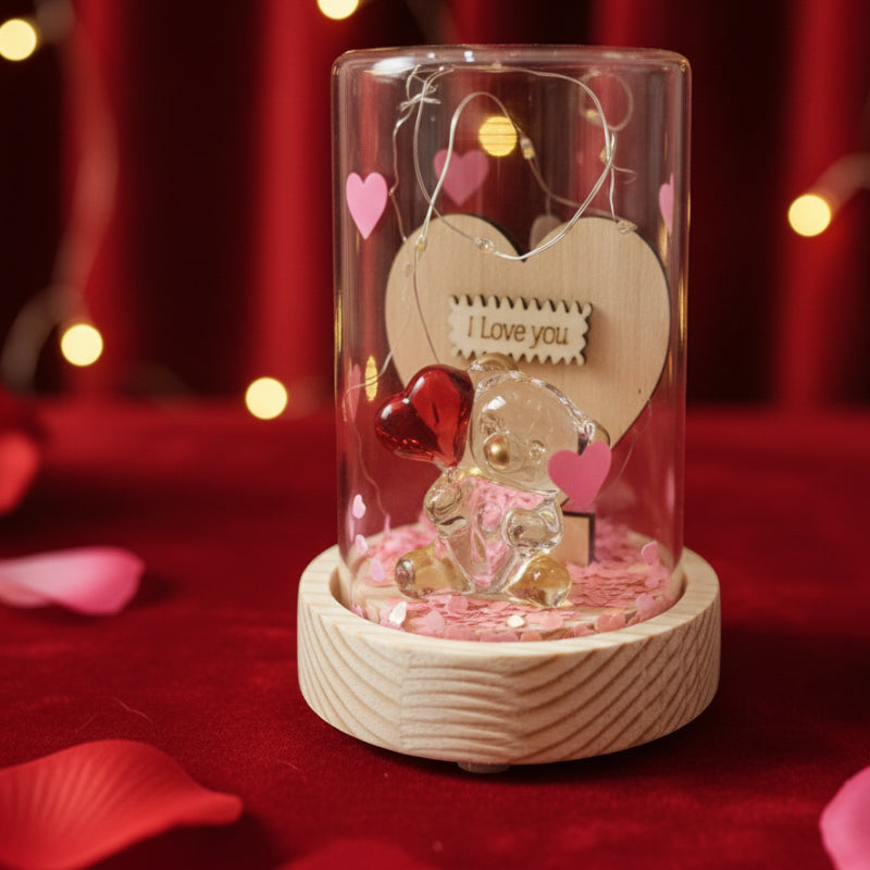 Dômes Lumineux “Éclat d’Amour” – Édition Prestige Saint-Valentin