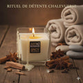 Bougie de massage 200g JUST NO NONSENSE,parfum Bois de santal épicé