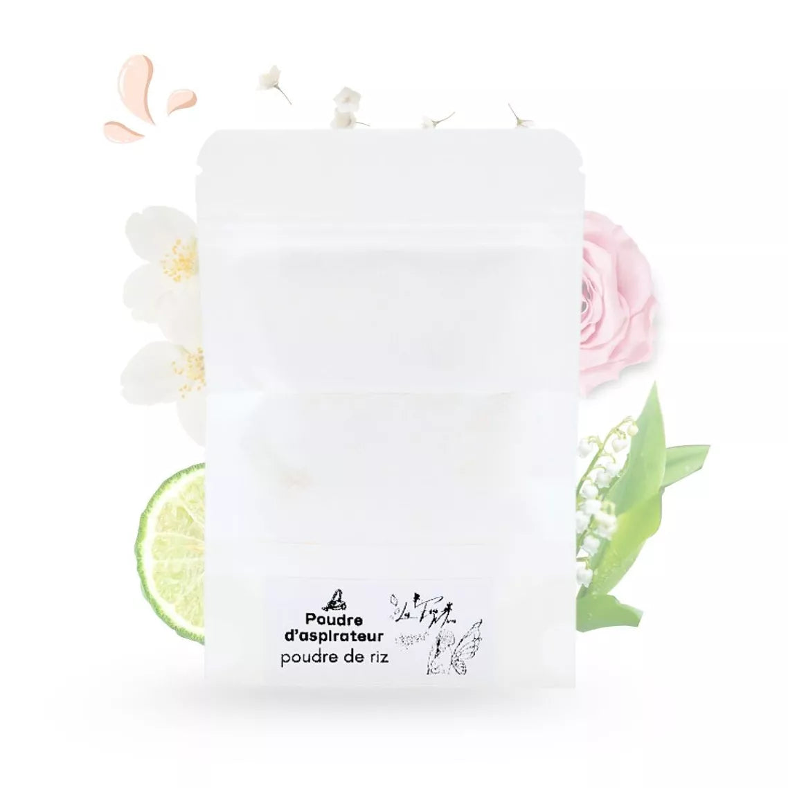 Poudre d’aspirateur poudre de riz
