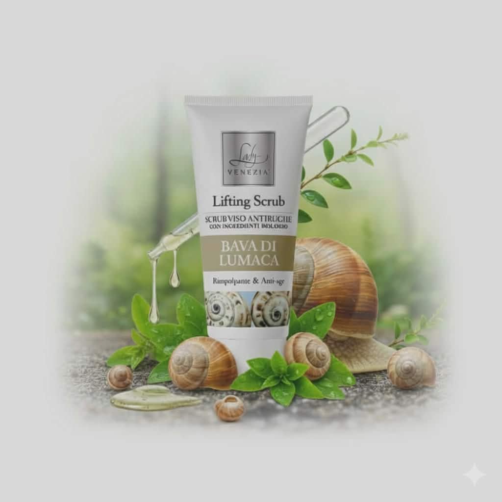 GOMMAGE VISAGE ANTI-RIDES A la bave d'escargot 100ML.