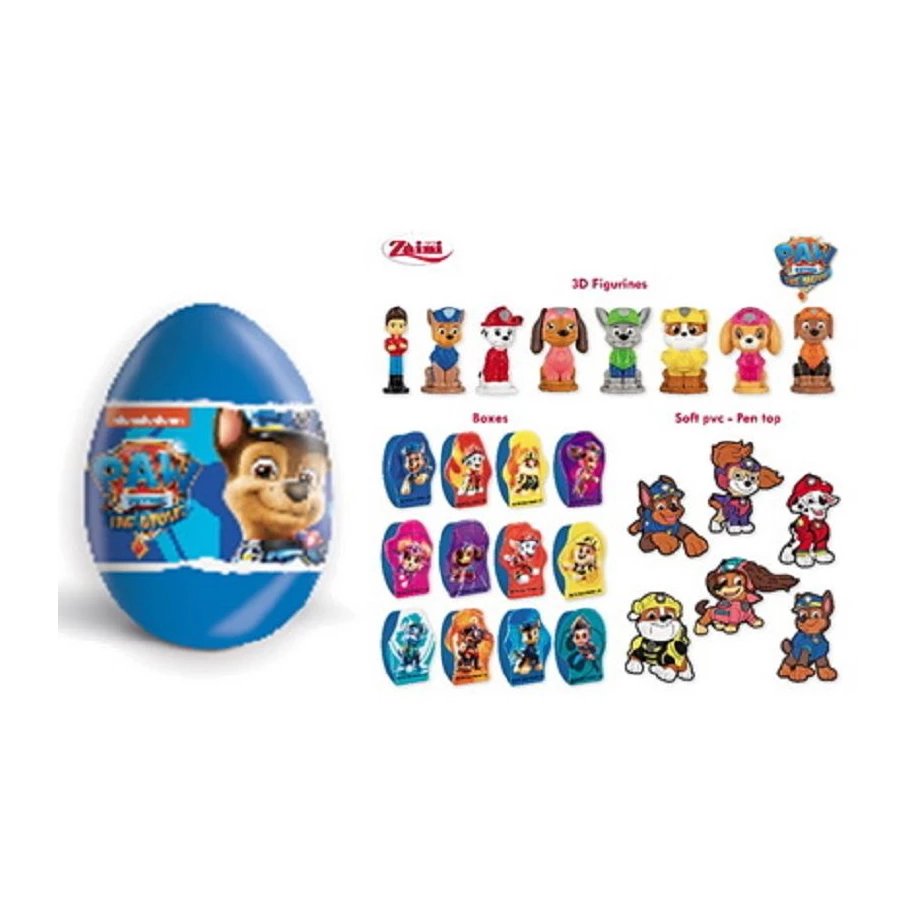 Oeufs chocolat licence Paw Patrol