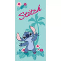 Serviette de bain hawaïenne Disney Lilo et Stitch, le chien étoile, 70 x 140 cm (séchage rapide)