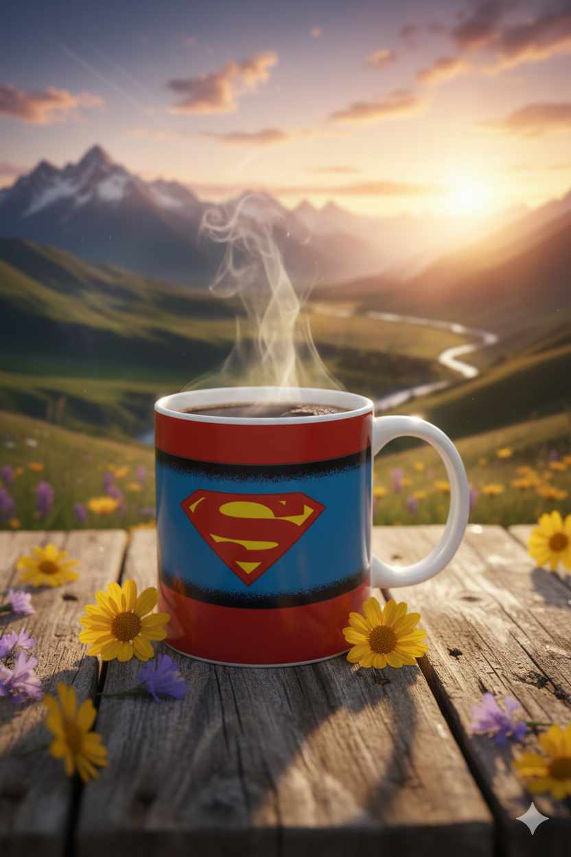 Mug en porcelaine Superman Justice 325 ml