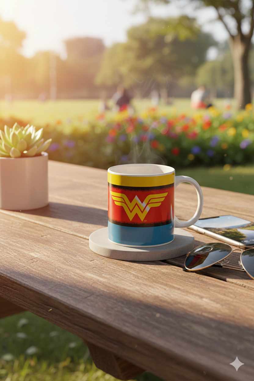 Mug en porcelaine Wonder Woman Championne de la Vérité 325 ml