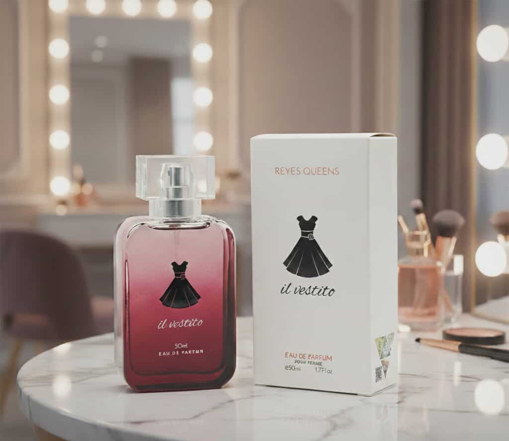 EAU DE PARFUM IL VESTITO POUR FEMME 50ML. REYES QUEENS