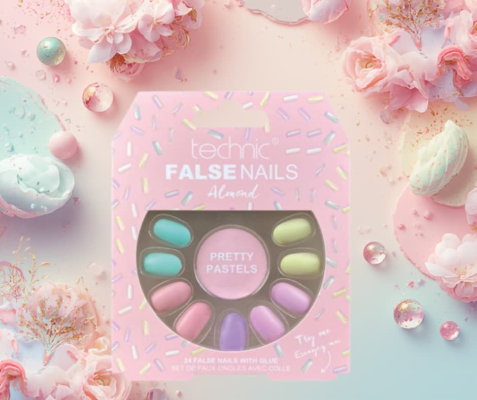 technic - Faux ongles Almond Pretty Pastels