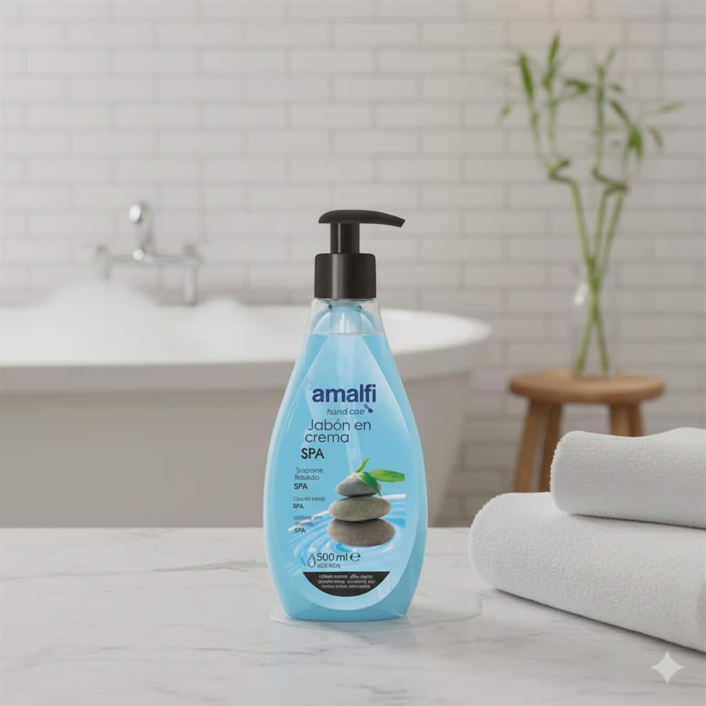 SAVON À LA CRÈME SPA 500ML. AMALFI