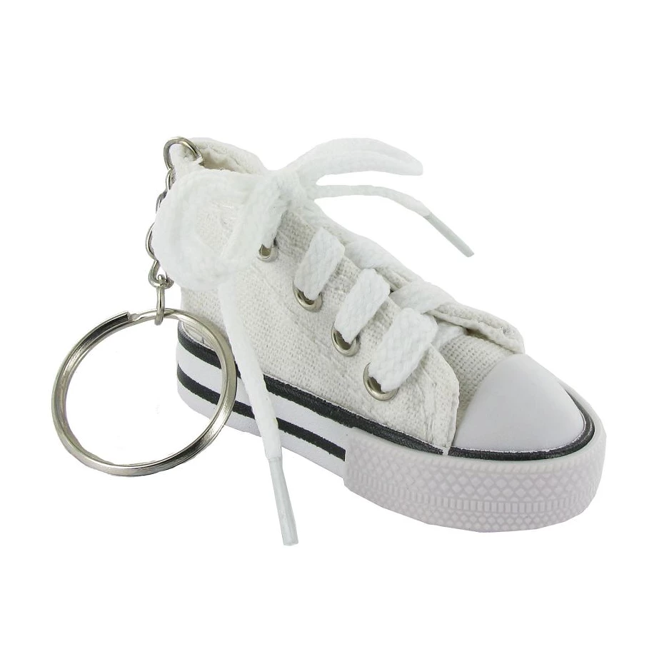 Basket porte-clefs BLANC - pièce