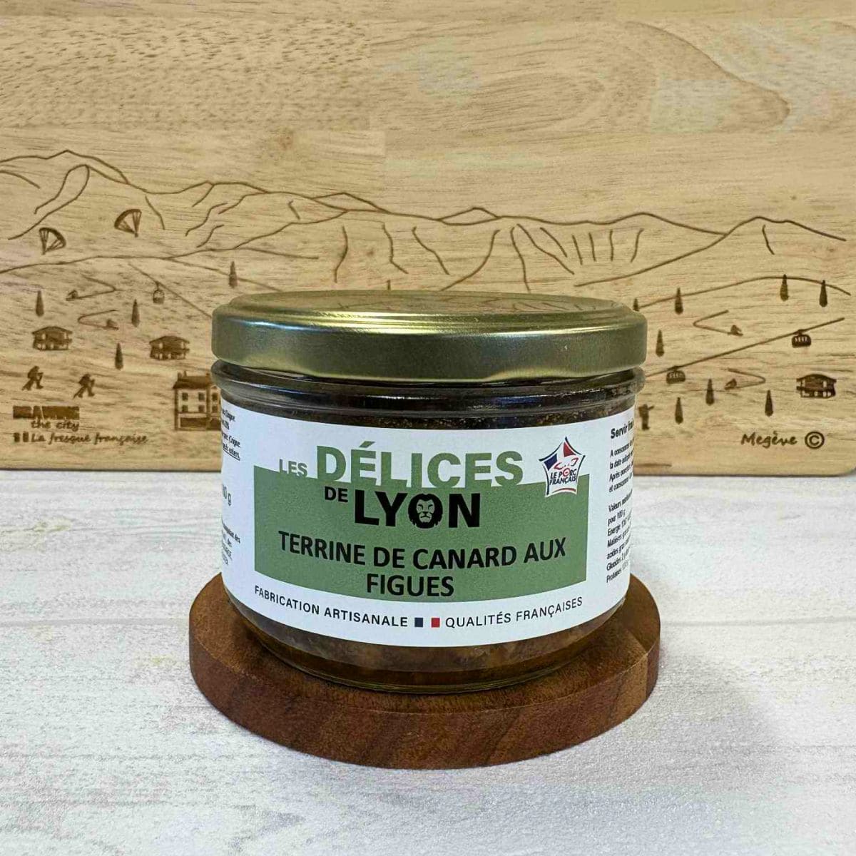 Terrine de canard aux figues