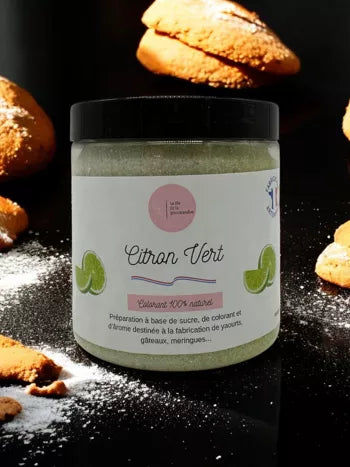 Sucre aromatisé Citron vert
