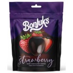 Bonjuks Freeze Dried Strawberry Dark Choc 80 Gr