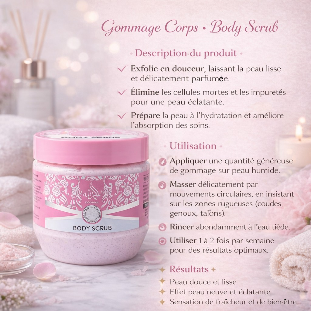 Body Scrub Yara XL - D'Donna Dubai