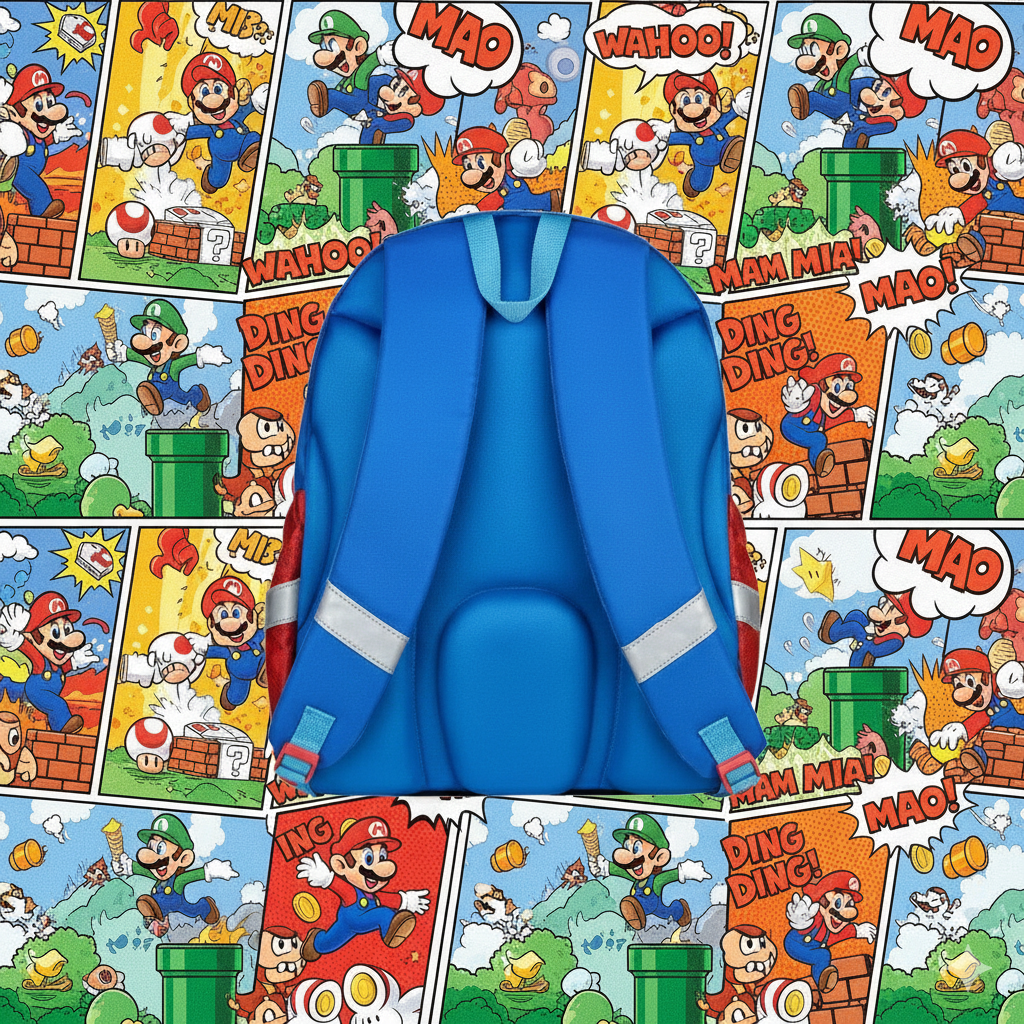 Sac d'école Super Mario Jump, 43 cm