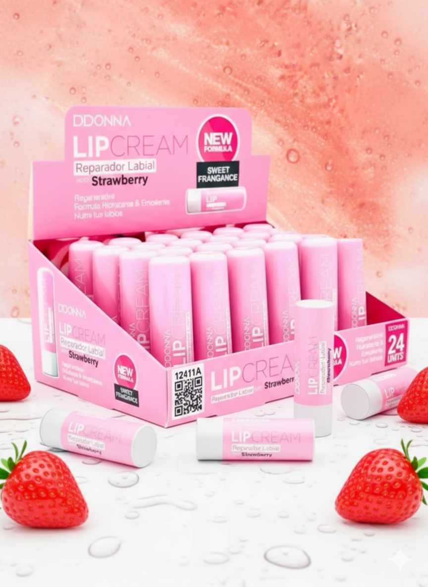 BAUME A LEVRE A LA FRAISE