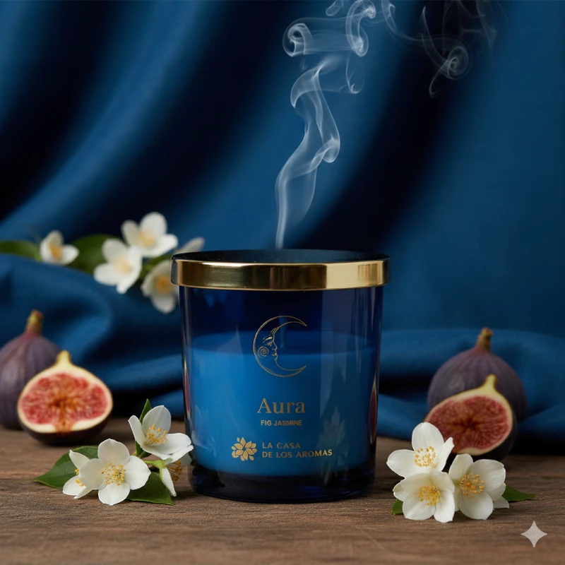 Bougie parfumée Aura 150 g – La Casa de los Aromas