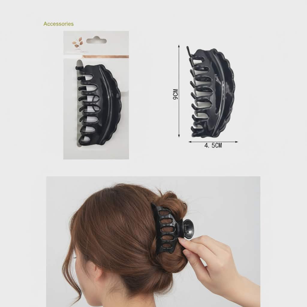 PINCE À CHEVEUX NOIR