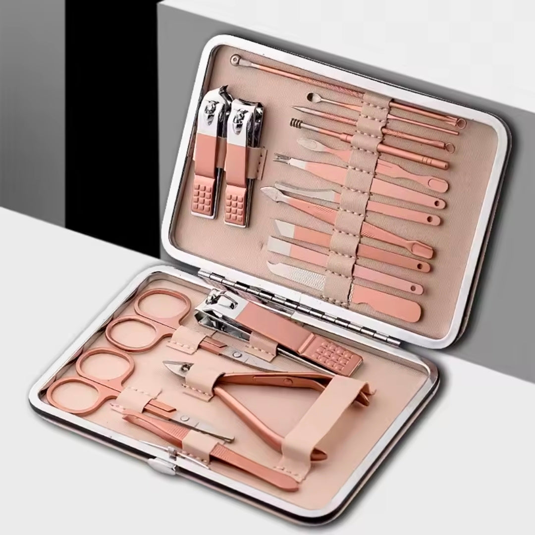 Kit de manucure professionnel 18 pièces